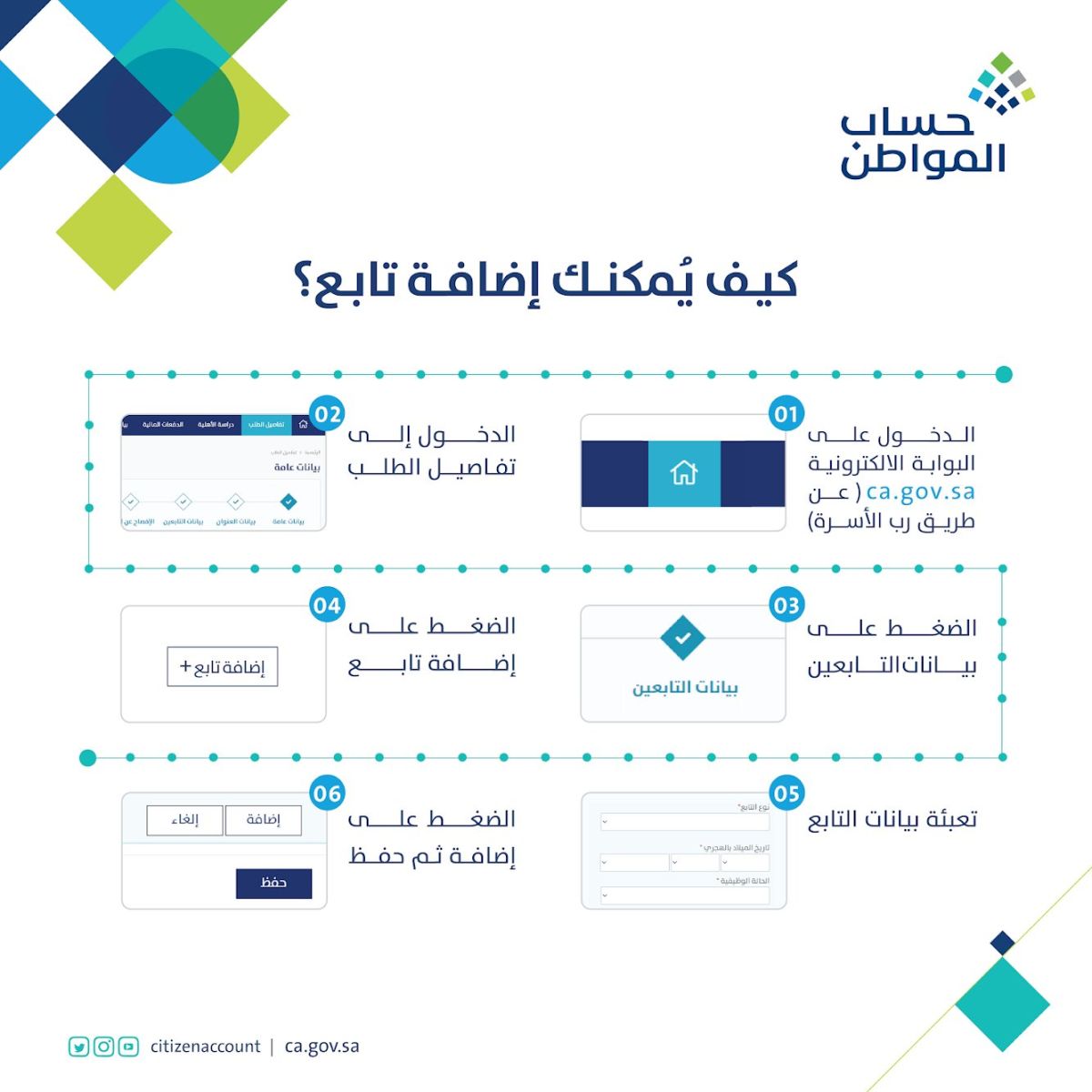 هل يمكن الحصول على خطاب رسمي من حساب المواطن؟ 