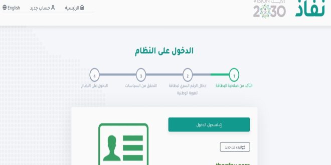 النفاذ الوطنى الموحد 