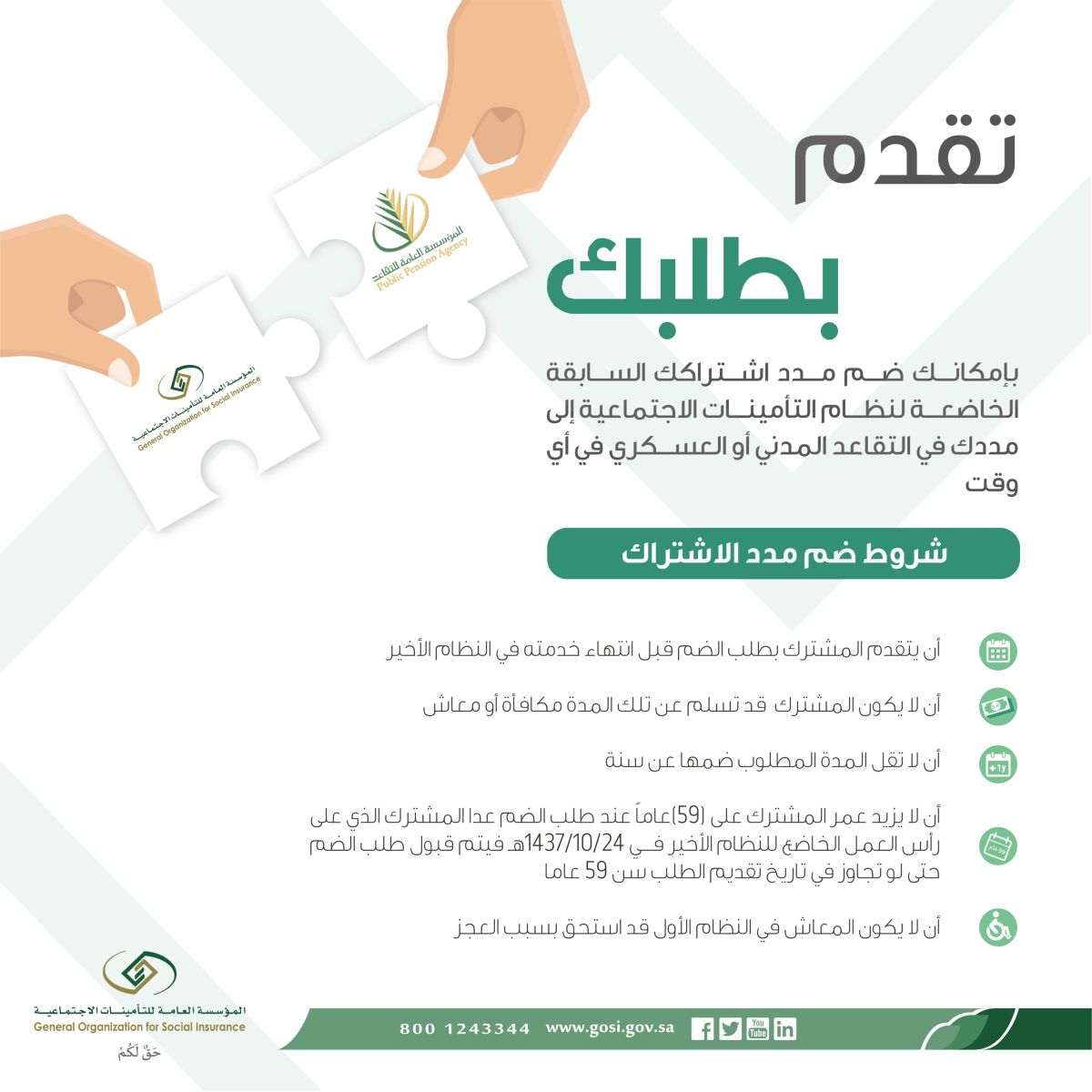 حاسبة التقاعد المبكر التامينات