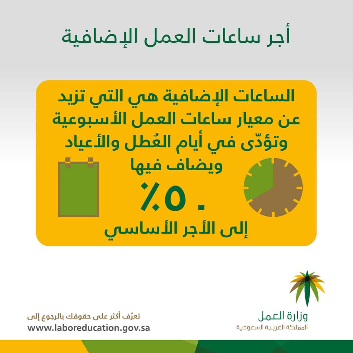 نظام ساعات العمل الجديد