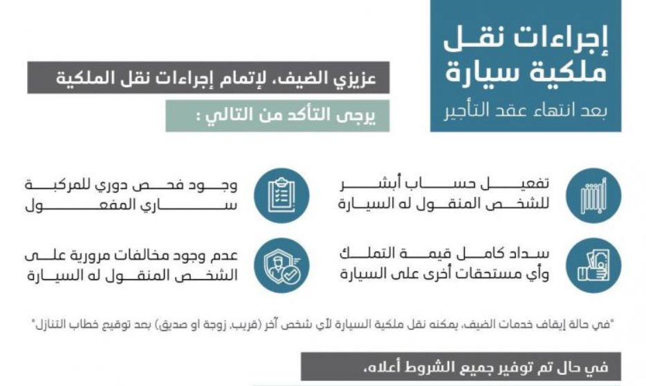 كيفية نقل ملكية السيارة للأجانب في السعودية عبر أبشر