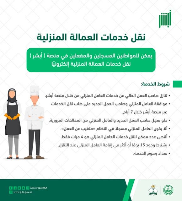 نقل كفالة عامل
