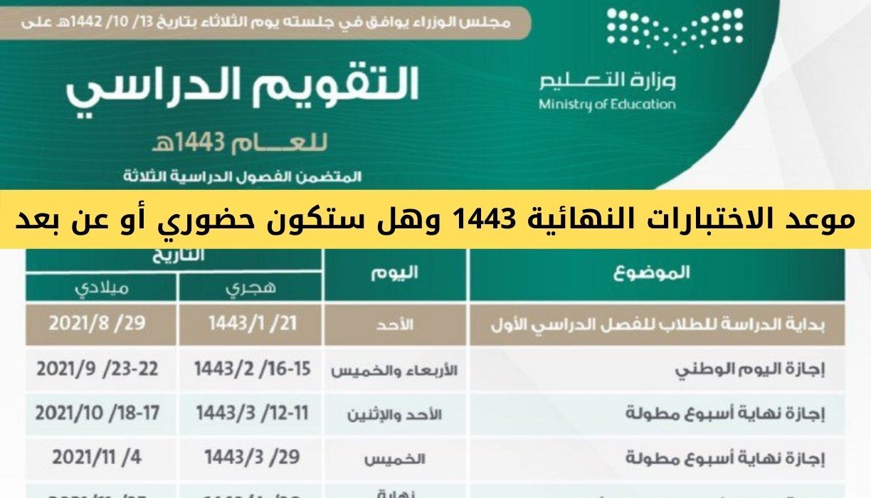 موعد بداية الفصل الدراسي الثاني