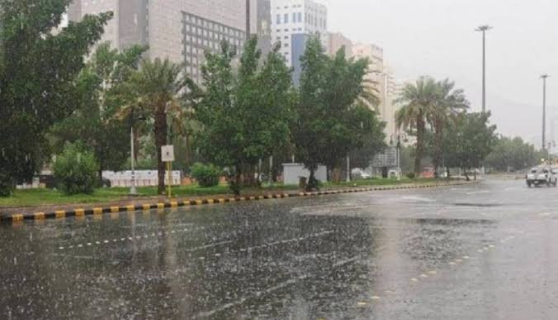 امطار رعدية بالسعودية