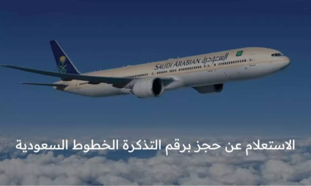 الاستعلام عن الحجز برقم التذكرة