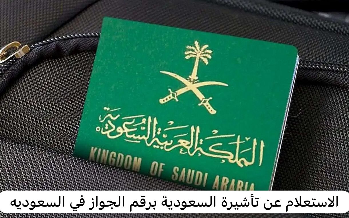 الاستعلام عن تأشيرة السعودية برقم الجواز