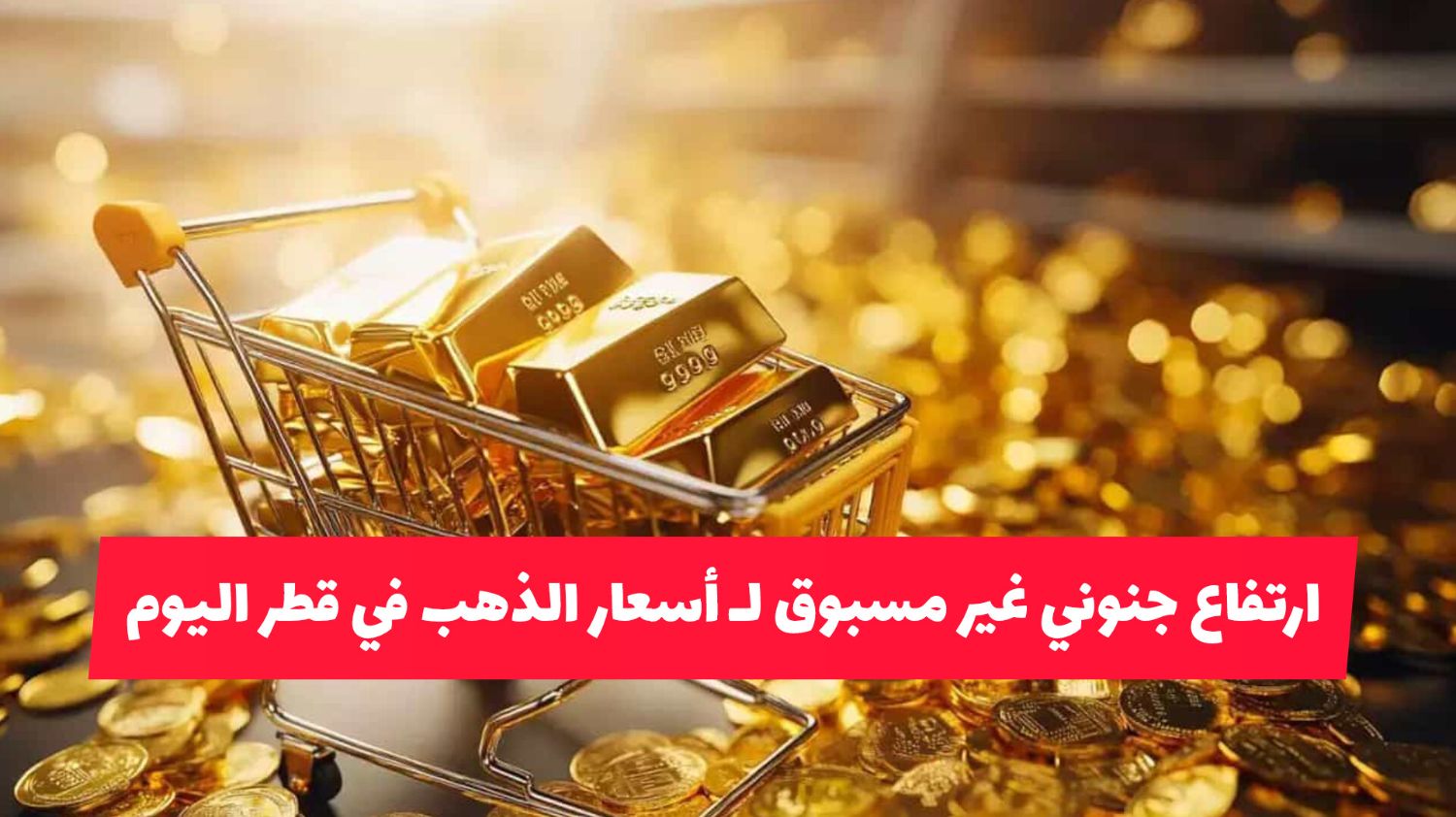 عاجل .. ارتفاع جنوني غير مسبوق لـ أسعار الذهب في قطر اليوم وعيار 21 يخترق هذا الحاجز