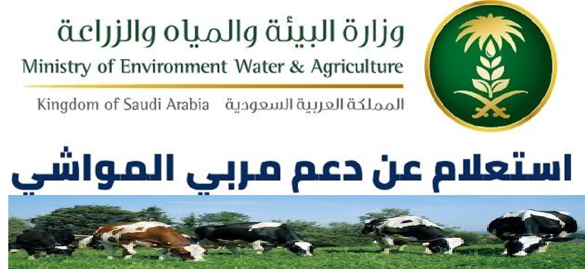 الاستعلام عن دعم مربي المواشي