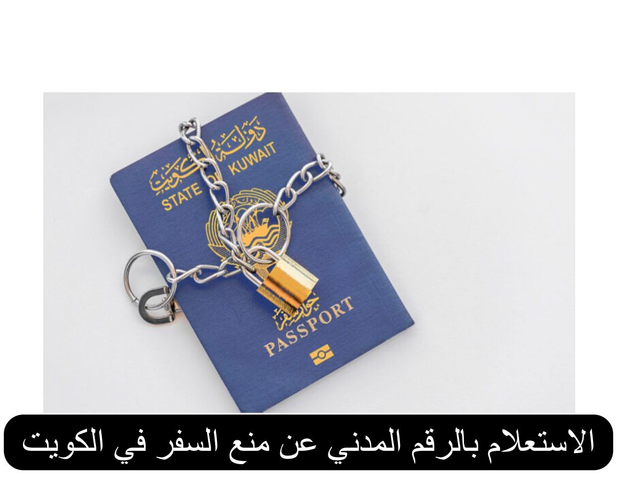 الاستعلام بالرقم المدني عن منع السفر