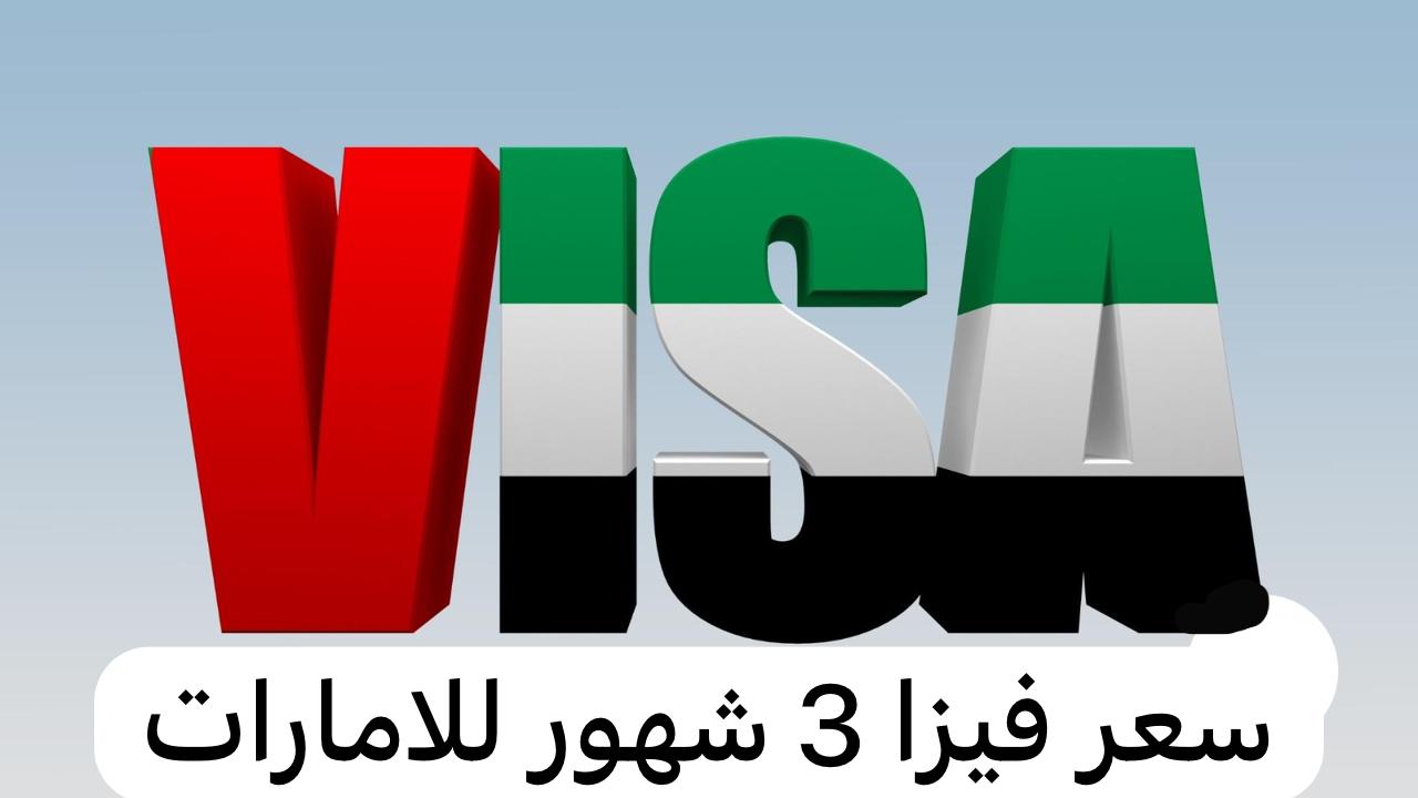 سعر فيزا 3 شهور للامارات