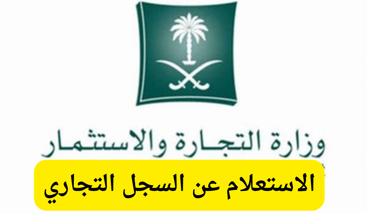 الاستعلام عن السجل التجاري