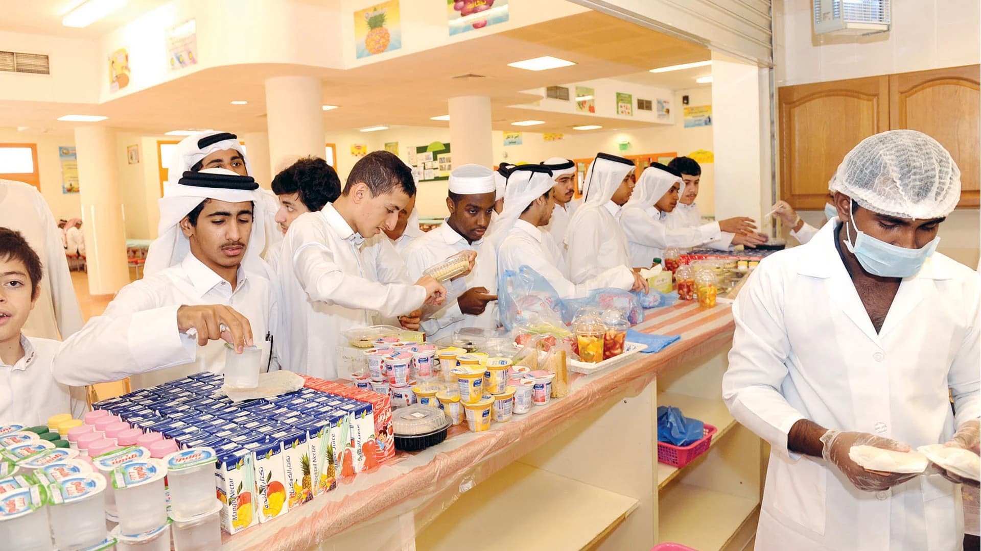 الاشتراطات الصحية للمقاصف المدرسية