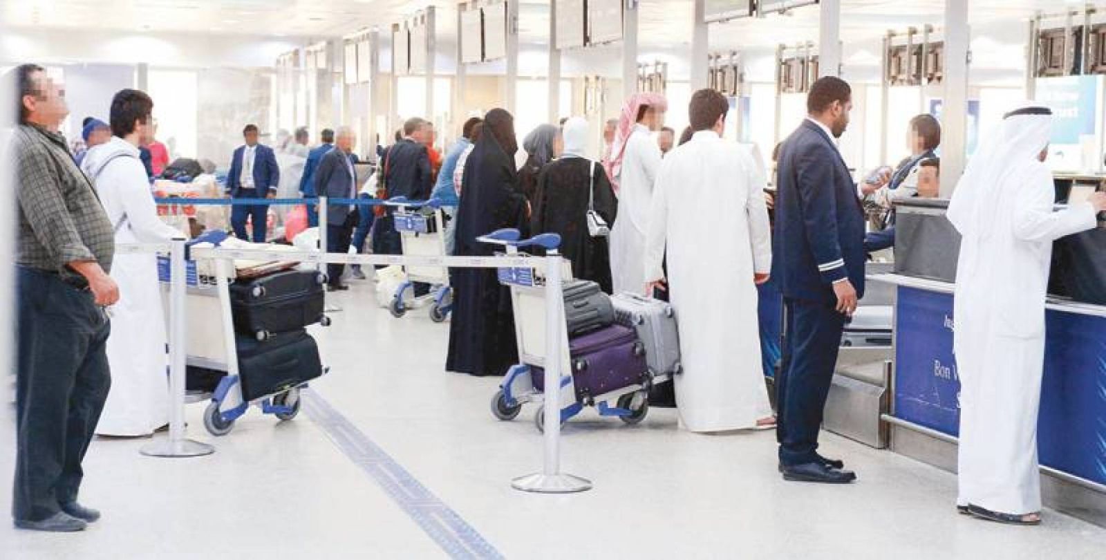 تسديد اوامر منع السفر